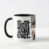 Mug Photo de papa de chien moderne (Gauche)