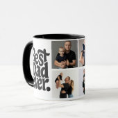 Mug Photo de papa de chien moderne (Devant gauche)