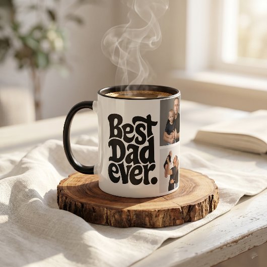 Mug Photo de papa de chien moderne