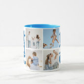 Mug Photo de papa de chien moderne le plus génial (Centre)