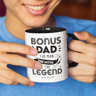 Mug Photo de Papa en Plus, L'Homme, La Légende, Le Myt