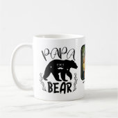 Mug Photo de Papa Ours Fête des Pères (Gauche)