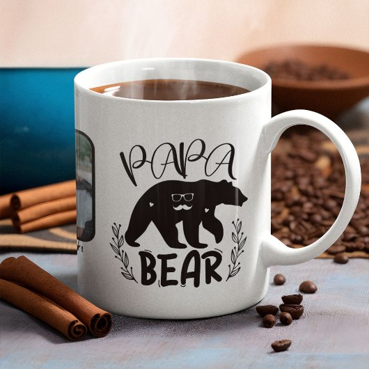 Mug Photo de Papa Ours Fête des Pères