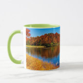 Mug photo de paysage de Virginie-Occidentale (Gauche)