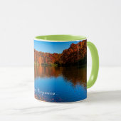 Mug photo de paysage de Virginie-Occidentale (Devant droit)