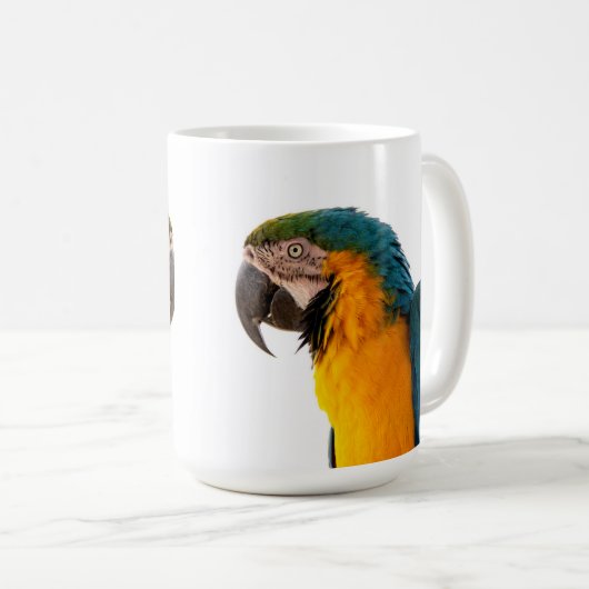 Mug Photo de perroquet Ara (Devant droit)
