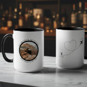 Mug Photo de relation à distance 