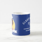 Mug Photo de remise de diplôme bleue (Centre)