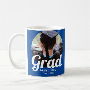 Mug Photo de remise des diplômes en gras, toutes coule
