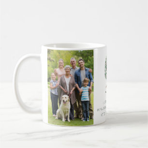 Mug Photo de réunion d'arbre généalogique personnalisé