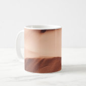 Mug Photo de sable du désert (Devant gauche)