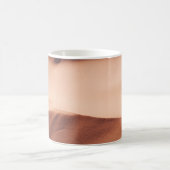 Mug Photo de sable du désert (Centre)