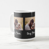 Mug Photo de script de maman de chien établie (Devant gauche)