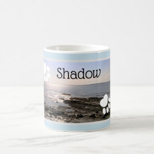 Mug Photo de Sky and Sea Empreintes de pattes Ajouter