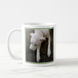 Mug Photo de Sleeping Dog Get Well Green and White