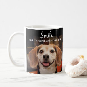Mug Photo de sourire mignonne de citation de sourire