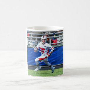 Mug Photo de sport de crosse personnalisée