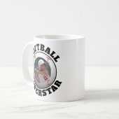 Mug Photo de superstar de softball (Devant gauche)
