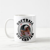 Mug Photo de superstar de softball (Gauche)
