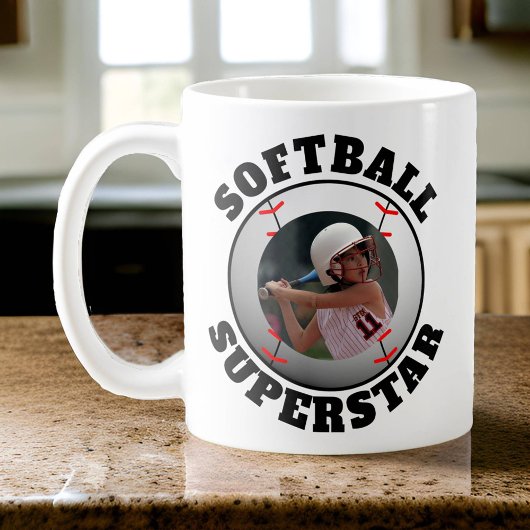 Mug Photo de superstar de softball