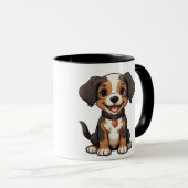 Mug Photo de typographie moderne simple et cool pour a (Devant droit)