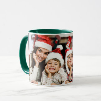 Mug Photo de vacances de Noël
