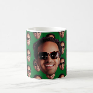 Mug Photo de visage personnalisée amusante