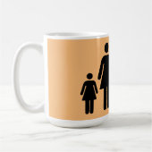 Mug Photo De Votre Famille Sur Un (Gauche)