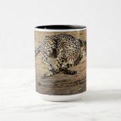 Mug Photo de Wildlife Cheetah Running (Centre)