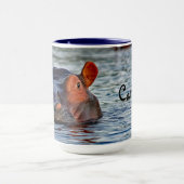 Mug Photo d'eau d'Hippo Faune (Centre)