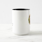 Mug Photo d'empreinte de patte d'échec de parrainage (Centre)