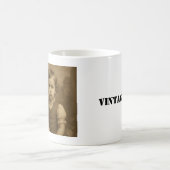 Mug Photo d'enfance personnalisée et année Vintage per (Centre)