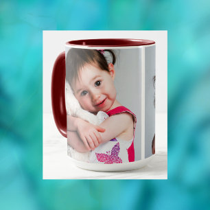 Mug Photo d'enfant, petit ami, conjoint, maman ou anim