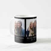 Mug Photo des meilleurs amis établis (Devant gauche)