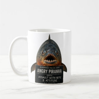 Mug Photo d'identité de Piranha Enragé à la Police de