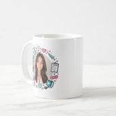 Mug Photo d'infirmière fantaisiste (Devant gauche)