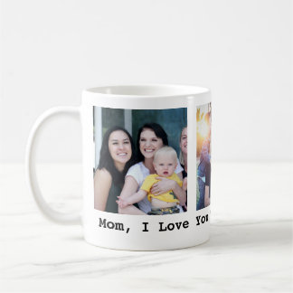 Mug Photo du cadeau 3 de jour de mères personnalisée