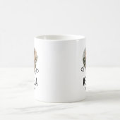 Mug Photo du cœur d'Abuela esquissé (Centre)