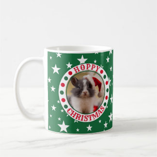 Mug Photo du festival vert de Noël du propriétaire du