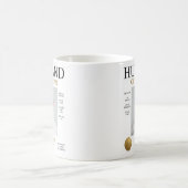 Mug Photo du mari de l'année (Centre)