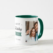 Mug Photo du meilleur mari de Hubby pour l'anniversair (Devant droit)