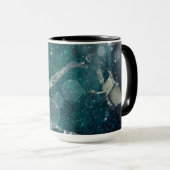 MUG PHOTO DU NORD-OUEST D'IMAGINAIRE D'HIVER DE GRUE (Devant droit)