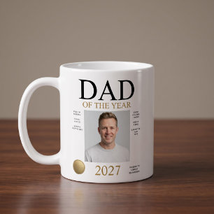 Mug Photo du papa de l'année