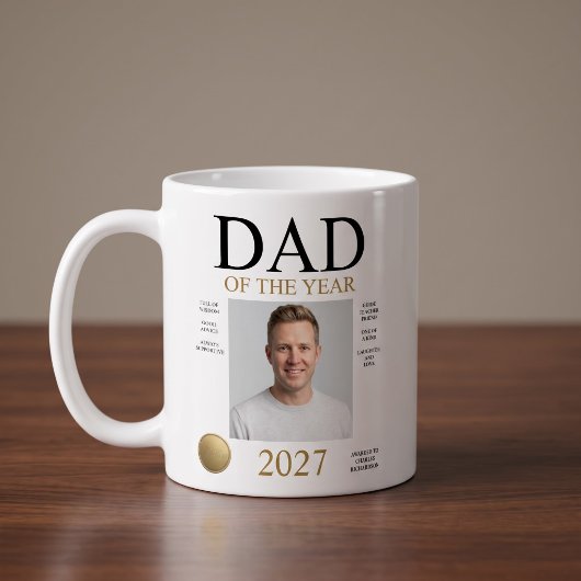 Mug Photo du papa de l'année