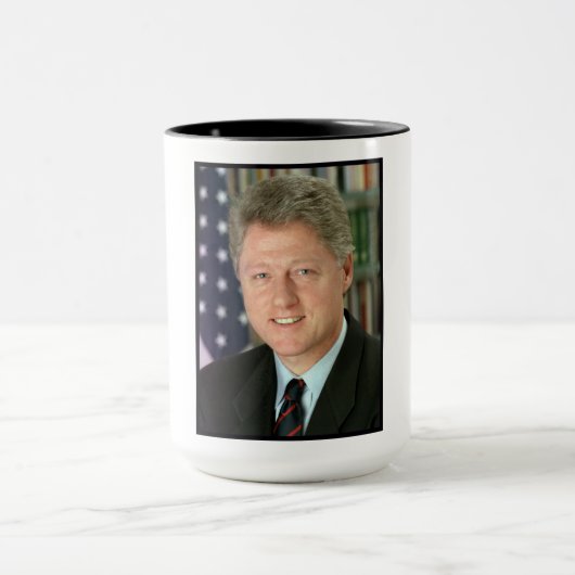 Mug Photo du président Bill Clinton à la Maison Blanch (Centre)