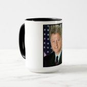 Mug Photo du président Bill Clinton à la Maison Blanch (Devant gauche)