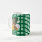 Mug Photo du trèfle de la Saint Patrick (Devant gauche)