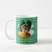 Mug Photo du trèfle de la Saint Patrick (Gauche)