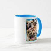 Mug Photo d'un groupe de chiens et de chats (Devant droit)