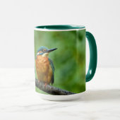 Mug Photo d'un martin pêcheur (Devant droit)